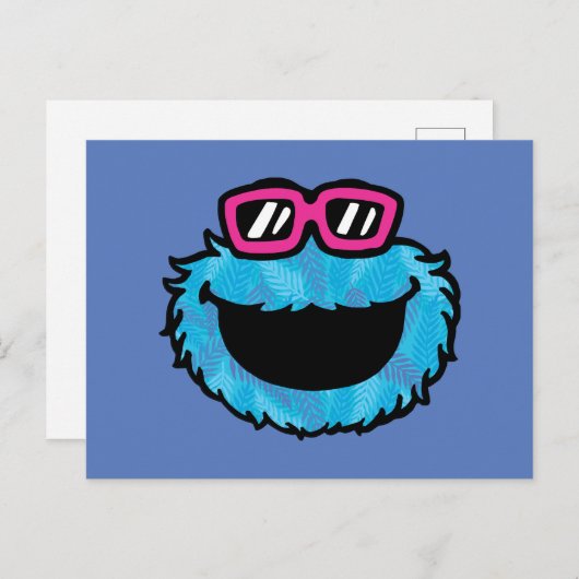 Cookie Monster | Summer Vibes Postkarte (Vorne/Hinten)