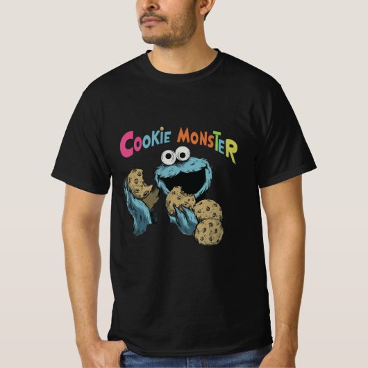 Cookie Monster-T - Shirt (Vorderseite)