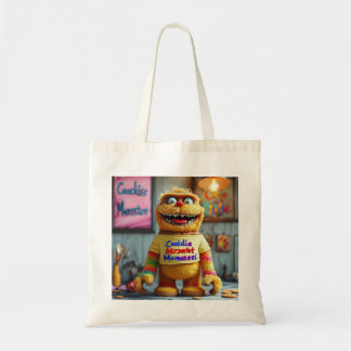 Cookie Monster Tote Bag - Spaß & Dauerhafte Öko Tragetasche