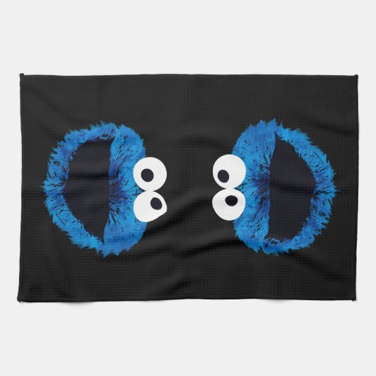 Cookie Monster | Trend Wasserfarbe Geschirrtuch (Horizontal)