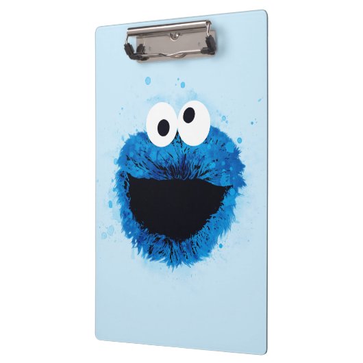 Cookie Monster | Trend Wasserfarbe Klemmbrett (Links)