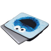 Cookie Monster | Trend Wasserfarbe Laptopschutzhülle (Vorne Knopf)