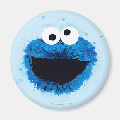 Cookie Monster | Trend Wasserfarbe Magnet (Vorne)