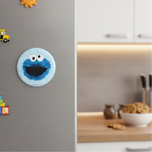 Cookie Monster   Trend Wasserfarbe Magnet