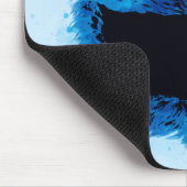 Cookie Monster | Trend Wasserfarbe Mousepad (Ecke)