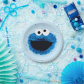 Cookie Monster | Trend Wasserfarbe Pappteller (Party)