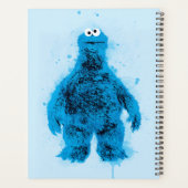 Cookie Monster | Trend Wasserfarbe Planer (Rückseite)