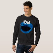 Cookie Monster | Trend Wasserfarbe Sweatshirt (Vorne ganz)