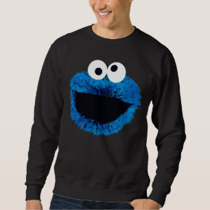 Cookie Monster Trend Wasserfarbe Sweatshirt