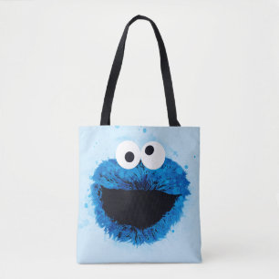 Cookie Monster Trend Wasserfarbe Tasche