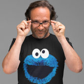 Cookie Monster | Trend Wasserfarbe Tri-Blend Shirt