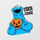 Cookie Monster - Trick oder Treten Fensteraufkleber (Blatt)