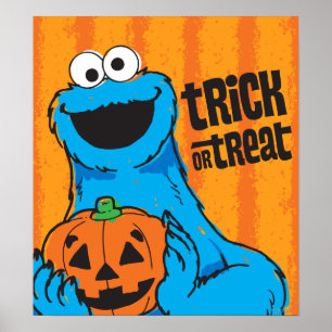 Cookie Monster - Trick oder Treten Poster