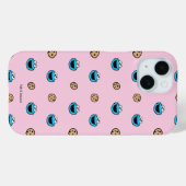 Cookie-Monster und Cookies rosa Muster Case-Mate iPhone Hülle (Rückseite (Horizontal))