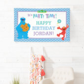 Cookie Monster und Elmo Birthday Banner (Insitu)