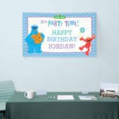 Cookie Monster und Elmo Birthday Banner (Messeveranstaltung)