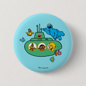 Cookie Monster und Sesam Pals U-Boot Button (Vorderseite)