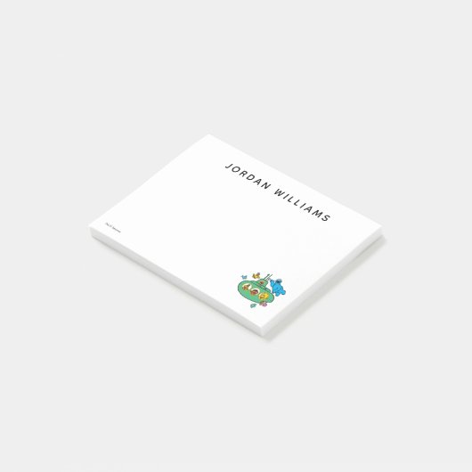 Cookie Monster und Sesam Pals U-Boot Post-it Klebezettel (angewinkelt)