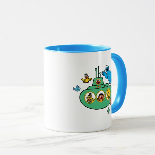 Cookie Monster und Sesam Pals U-Boot Tasse (VorderseiteRechts)