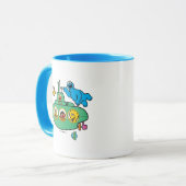 Cookie Monster und Sesam Pals U-Boot Tasse (Vorderseite Links)