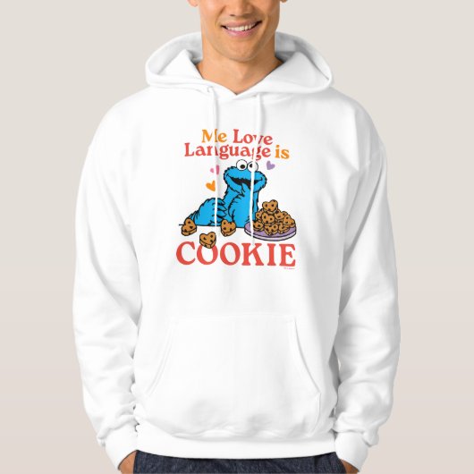 Cookie Monster | Valentinstag-Zitat Hoodie (Vorderseite)