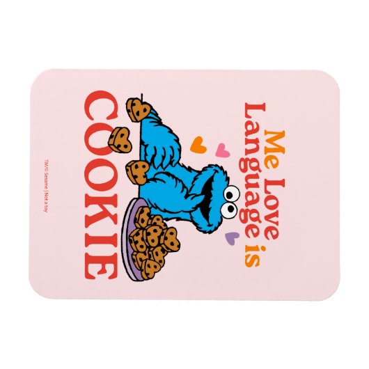 Cookie Monster | Valentinstag-Zitat Magnet (Horizontal)