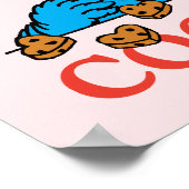 Cookie Monster | Valentinstag-Zitat Poster (Ecke)