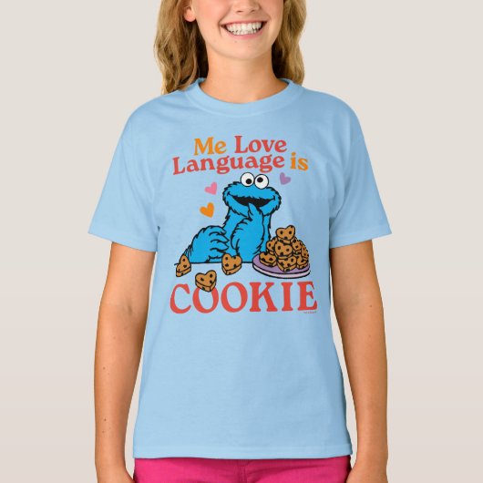 Cookie Monster | Valentinstag-Zitat T-Shirt (Vorderseite)