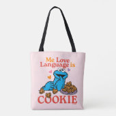 Cookie Monster | Valentinstag-Zitat Tasche (Rückseite)