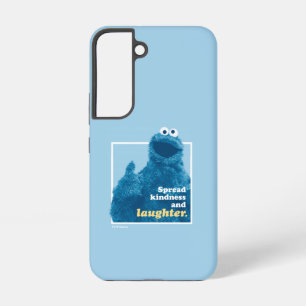 Cookie Monster Verbreite Freundlichkeit und Lach Samsung Galaxy Hülle