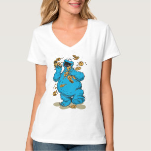 Cookie Monster Verrückte Kekse T-Shirt