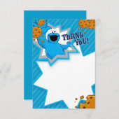 Cookie Monster Vielen Dank Dankeskarte (Vorne/Hinten)