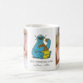 Cookie Monster Vintag | Bestes Oma - Foto Kaffeetasse (Mittel)