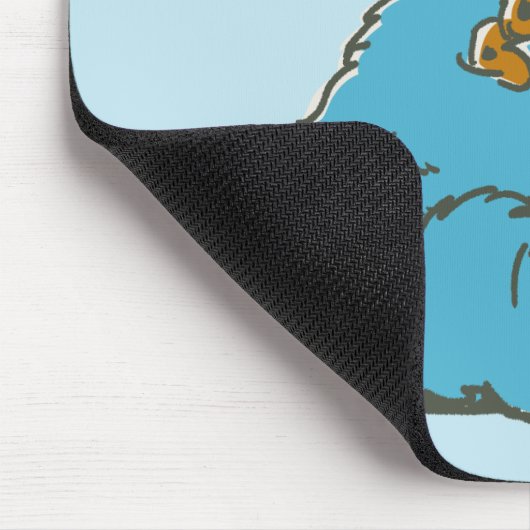 Cookie Monster Vintag Mousepad (Ecke)