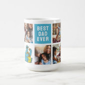 Cookie Monster Vintag | Vater - FotoCollage Kaffeetasse (Mittel)
