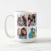 Cookie Monster Vintag | Vater - FotoCollage Kaffeetasse (Links)