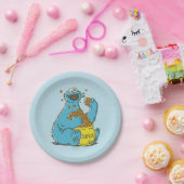 Cookie Monster Vintage Pappteller (Party)