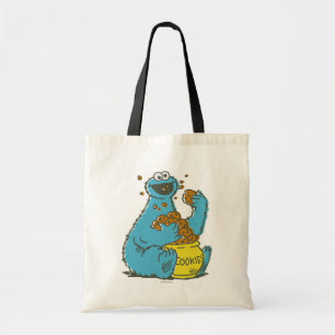 Cookie Monster Vintage Tragetasche