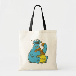 Cookie Monster Vintage Tragetasche