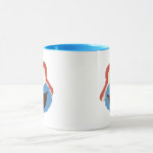 Cookie Monster Waldgesicht Tasse (Zentrum)