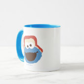 Cookie Monster Waldgesicht Tasse (Vorderseite Links)