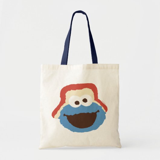 Cookie Monster Waldgesicht Tragetasche (Vorne)