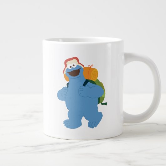 Cookie Monster Wandern Jumbo-Tasse (Rechts)