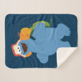 Cookie Monster Wandern Sherpadecke (Vorderseite (Horizontal))