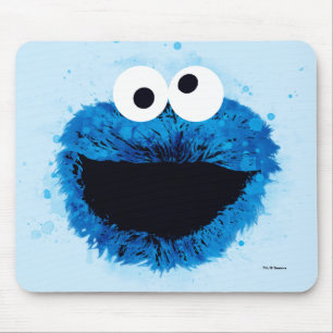 Cookie Monster   Watercolor-Trend Mousepad