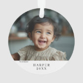 Cookie Monster Winter Scarf Ornament (Rückseite)