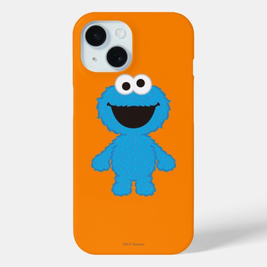 Cookie Monster Wolle Style Case-Mate iPhone Hülle (Rückseite)
