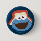Cookie Monster Woodland Face Button (Vorderseite)