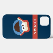 Cookie Monster Woodland Face | Name hinzufügen Case-Mate iPhone Hülle (Rückseite (Horizontal))