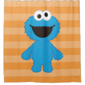 Cookie Monster Wool Style Duschvorhang (Vorderseite)